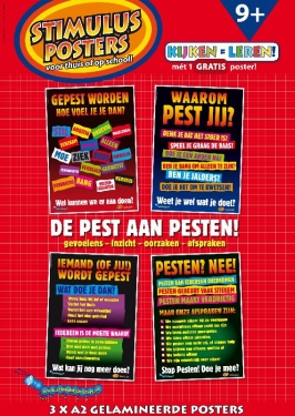SNSPOS100 Pest aan pesten posterserie