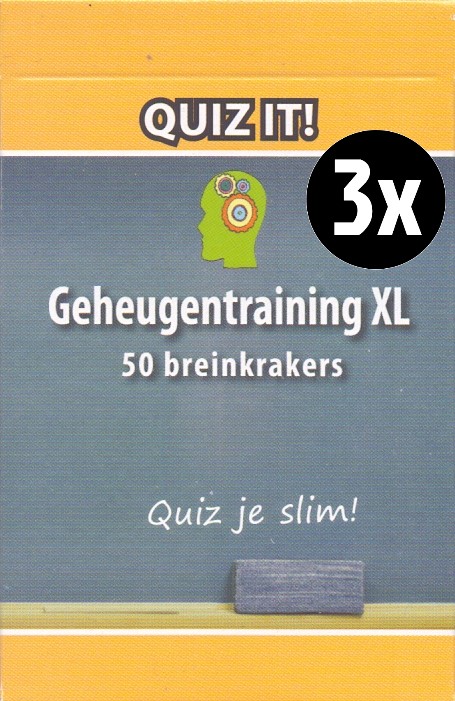 SNTQZT343 QI Geheugentraining XL